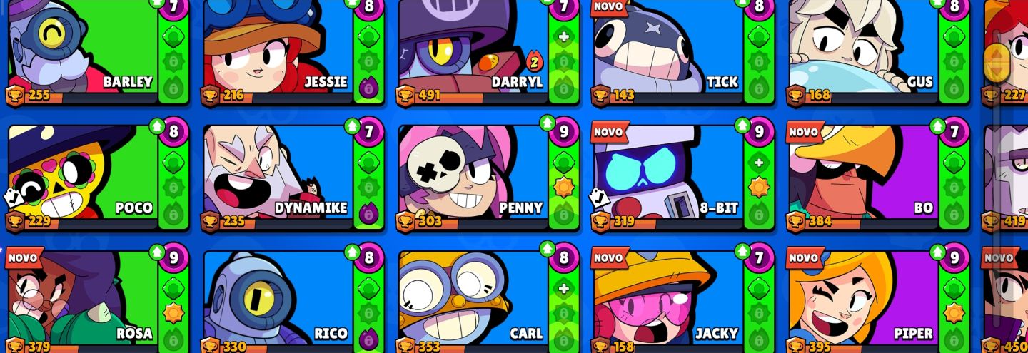 CONTA BRAWL STARS 2021