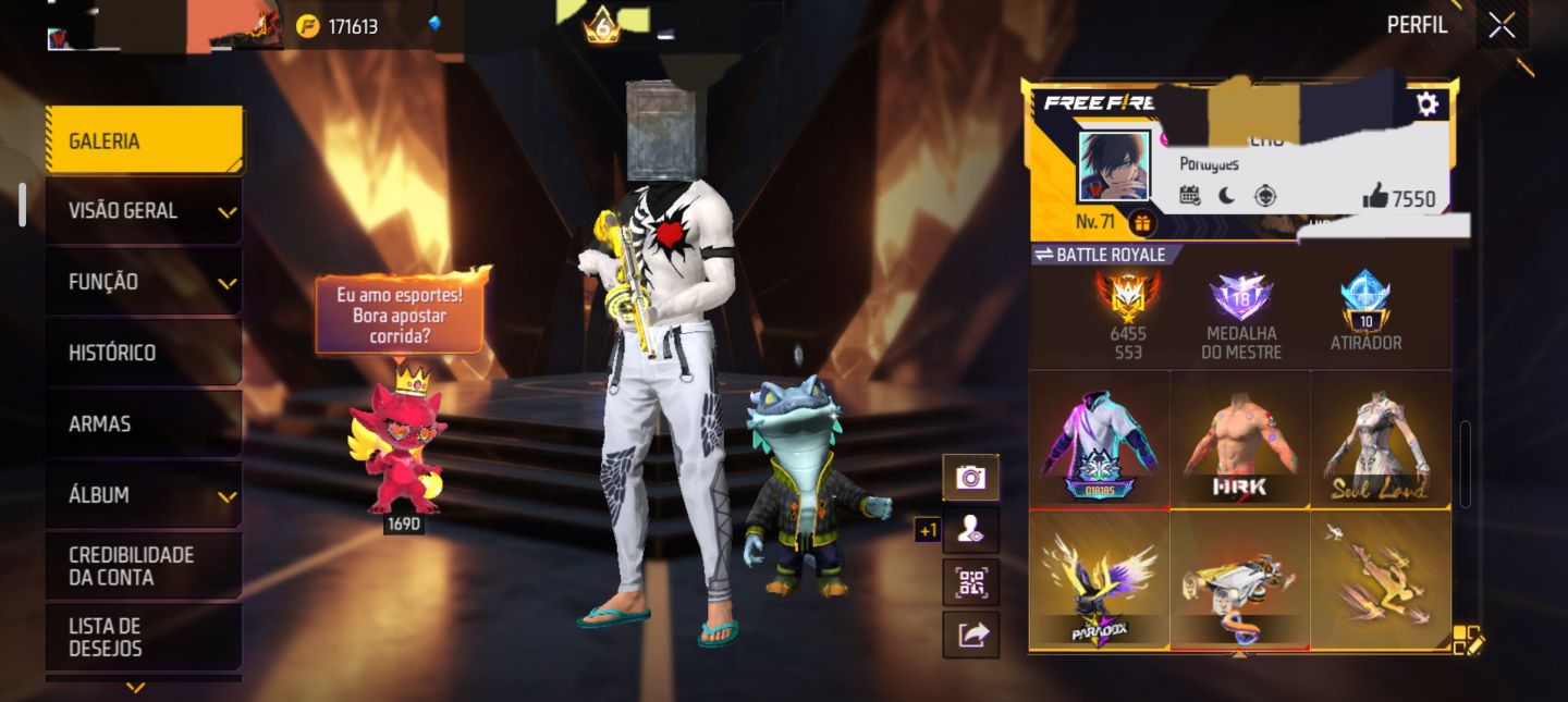 Conta Free Fire