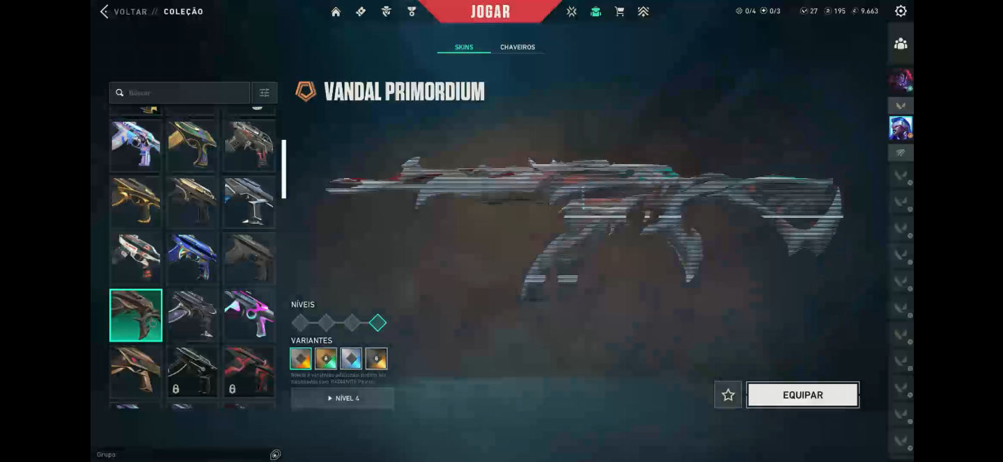 CONTA DE VALORANT FULL GEMADA