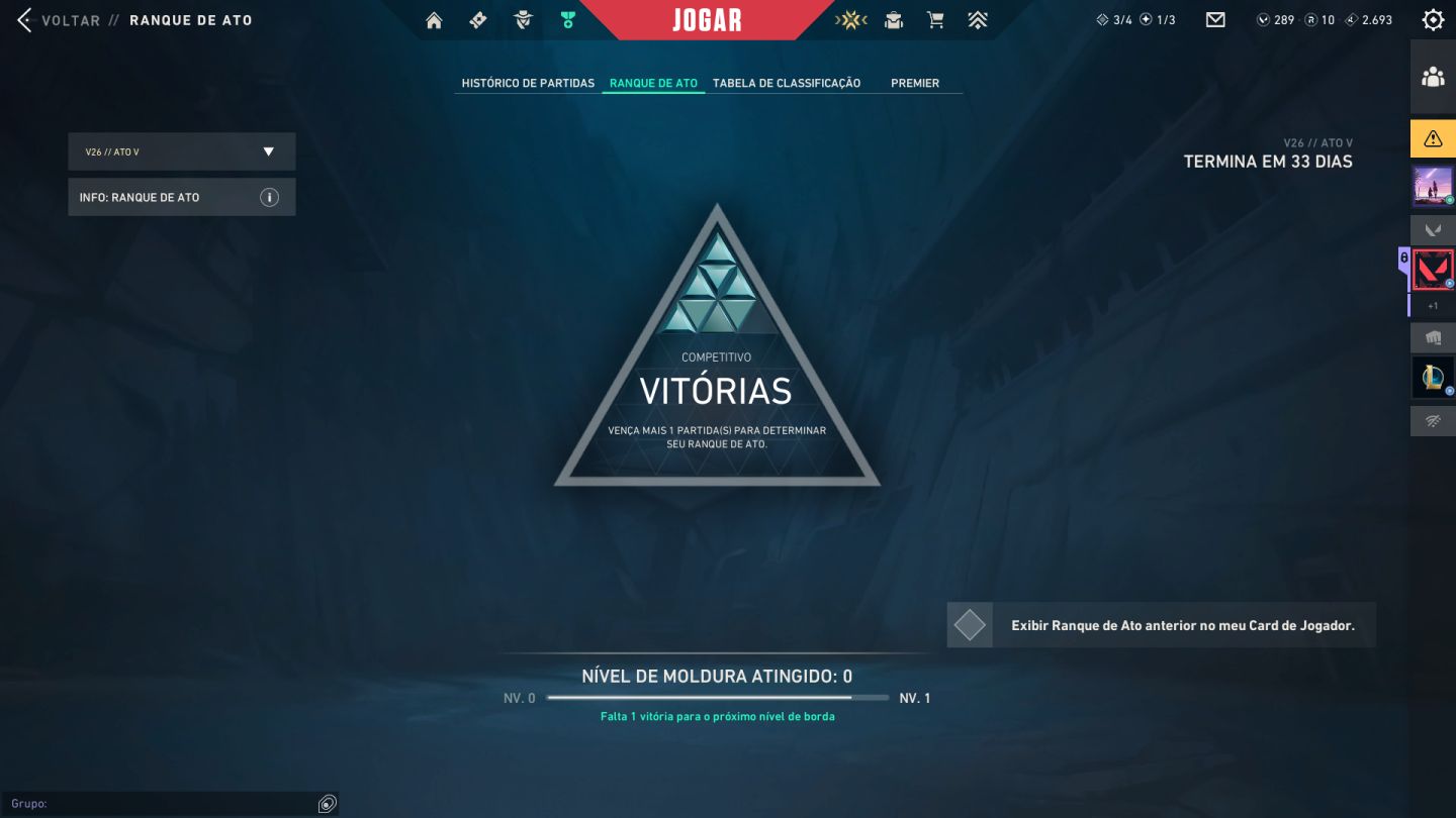 CONTA VALORANT / PACOTE CHAMPIONS 2025 + OUTRAS / PLATINA, DIAMANTE