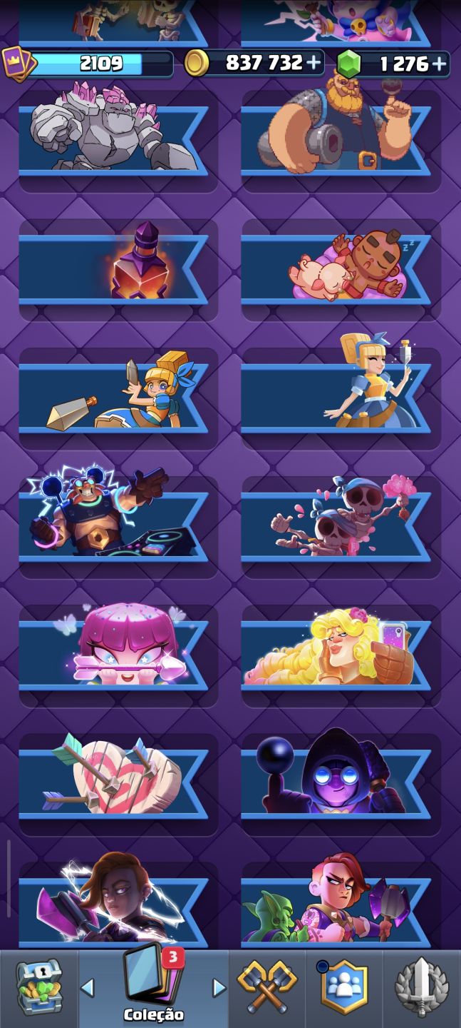 Conta de Clash Royale Exclusiva
