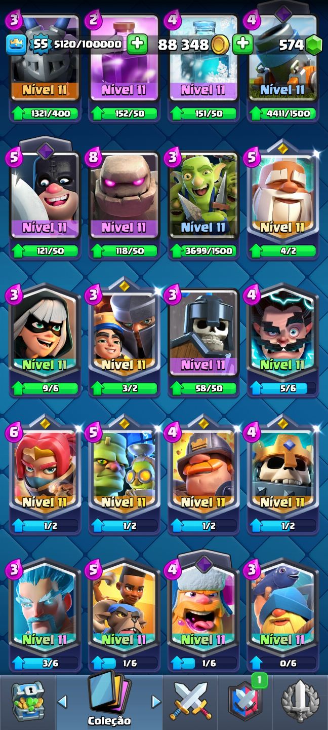 Super oferta Vende-se conta Clash royale Full acesso permanente