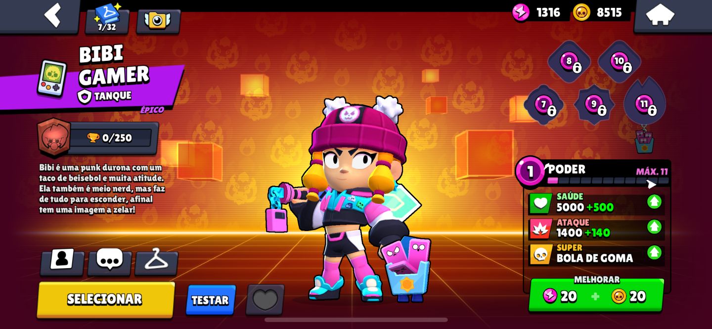 CONTA DE BRAWL COM 2 PRESTÍGIOS 3