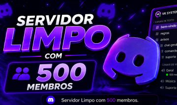Servidor vazio com + 500 Membros online e off-lines | Sua chance!