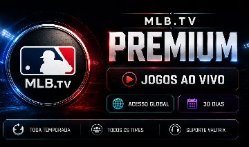 MLB.TV | ACESSO PREMIUM | JOGOS AO VIVO | 30 DIAS