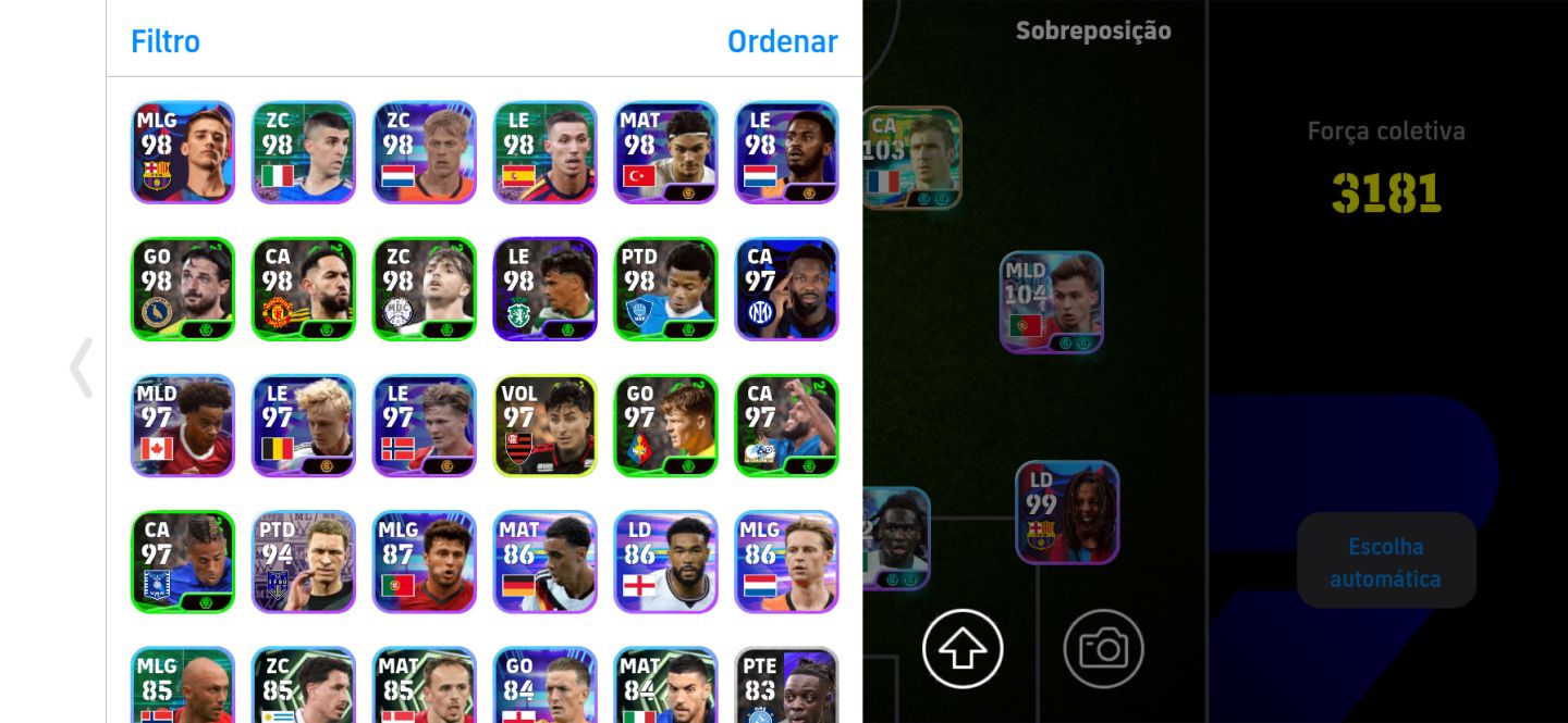 CONTA DE EFOOTBALL PROMISSORA DO BAPPE BLITZ E AMIGOS
