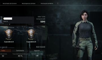 CONTA Arena Breakout Infinite - Total 58 M | Skin Armas | Acesso total - N22