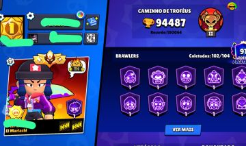 Conta de Brawl Stars full nível 11