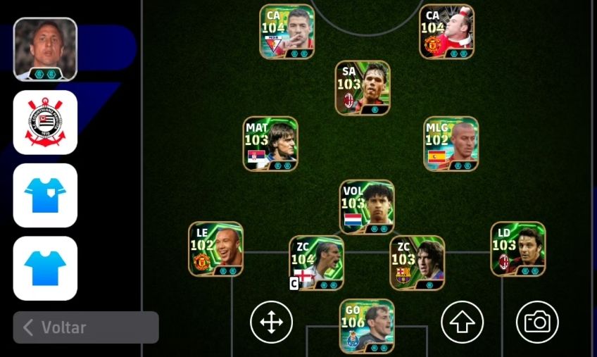 Conta efootball para iniciantes com jogadores raros