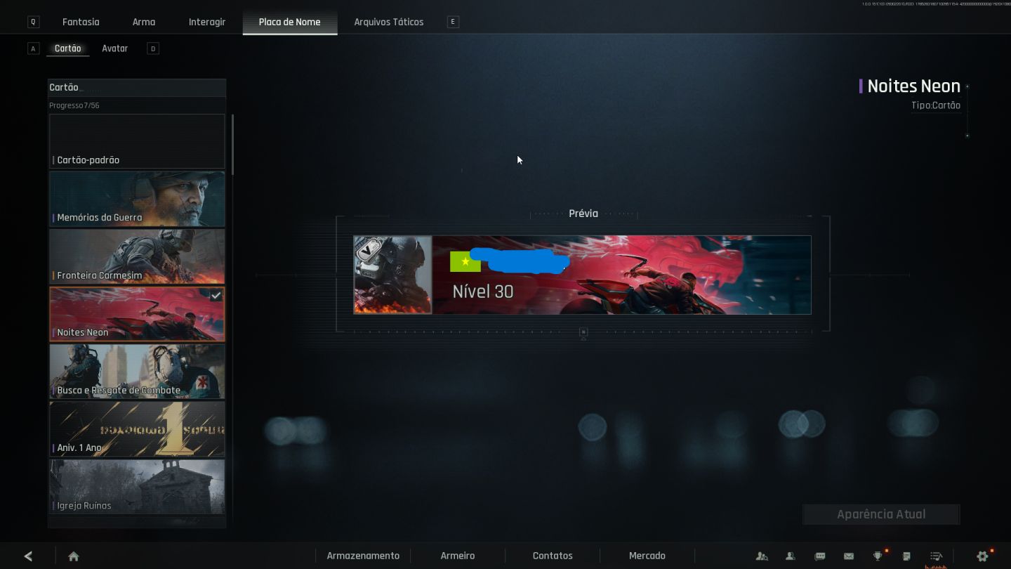 Conta Arena Breakout | Abi | Skins Raras | Cyberphunk | S1 | Refacord
