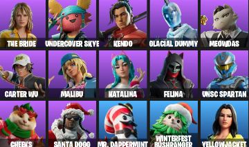 Conta Fortnite 31 Skins | Yellowjacket, The Bride, UNSC Spartan