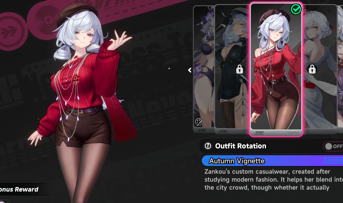 Conta NTE Com zankou e skin do banner e mais personagens
