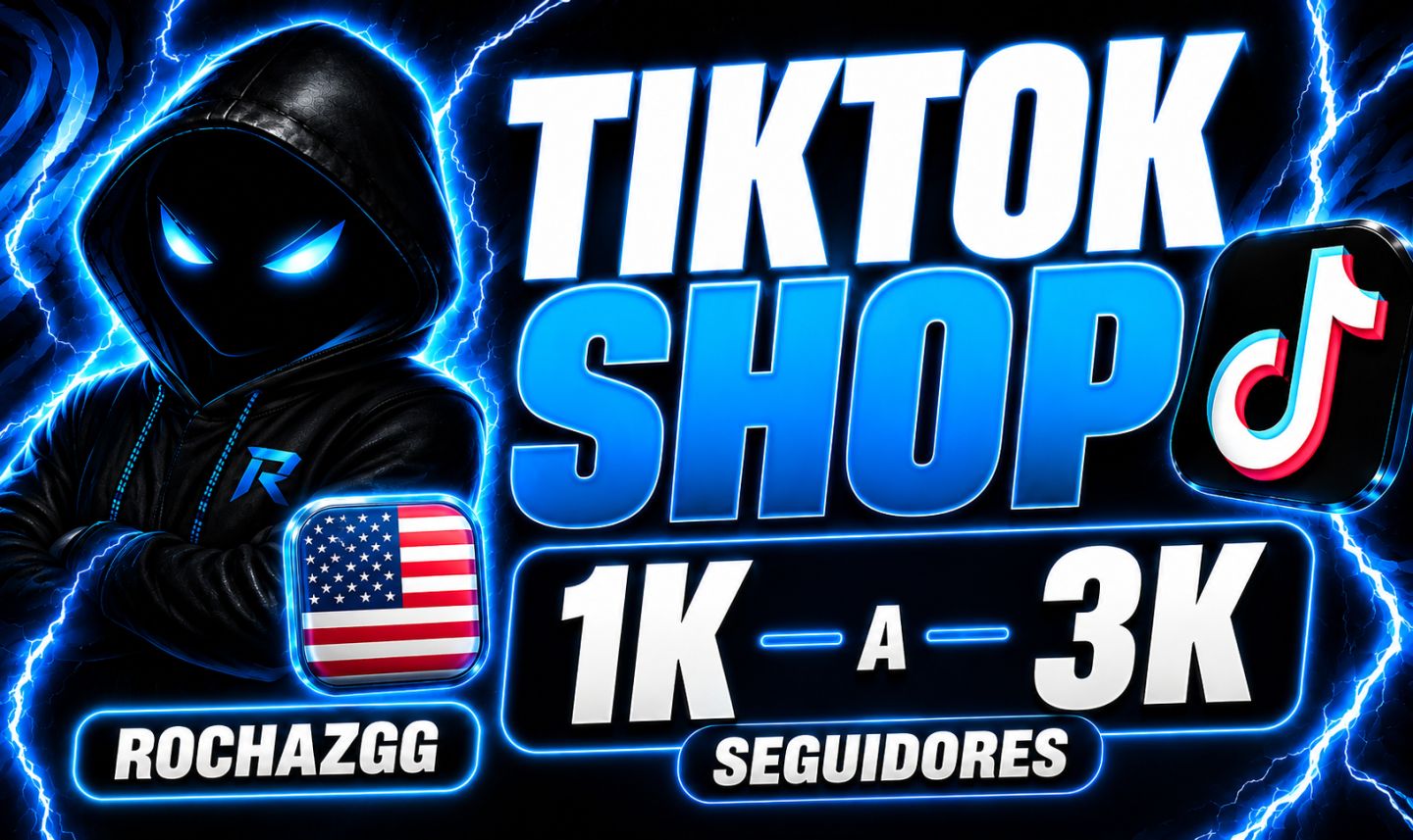 CONTAS TIKTOK SHOP EUA - 1K A 3K - SEM DOC, ENTREGA RAPIDA