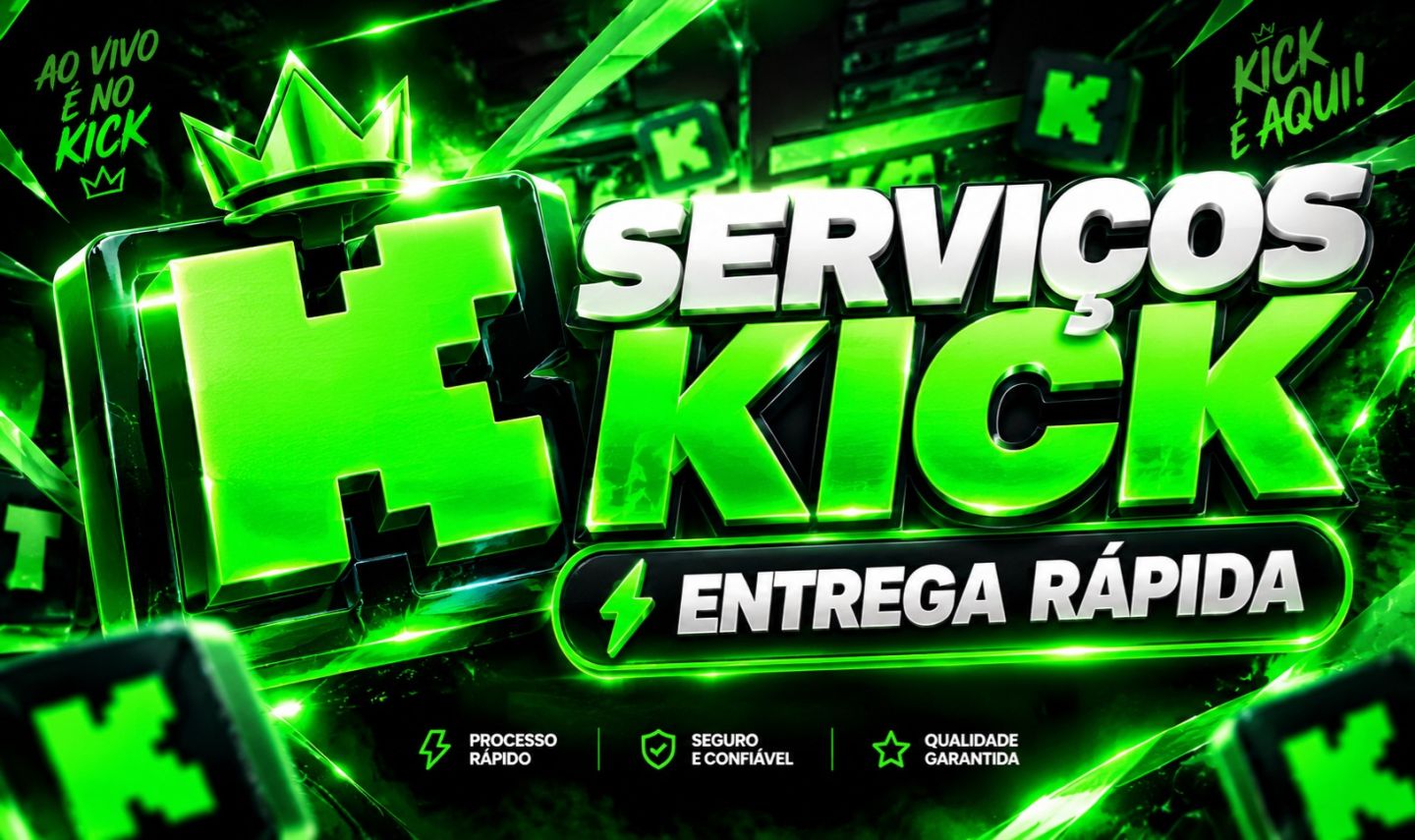 [Mais Barato]kick / KICK | Seguidores, Curtidas e Views | Melhor Preço