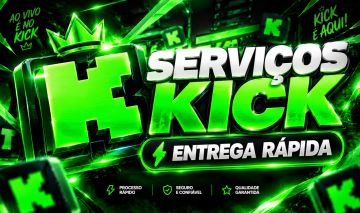 [Mais Barato]kick / KICK | Seguidores, Curtidas e Views | Melhor Preço
