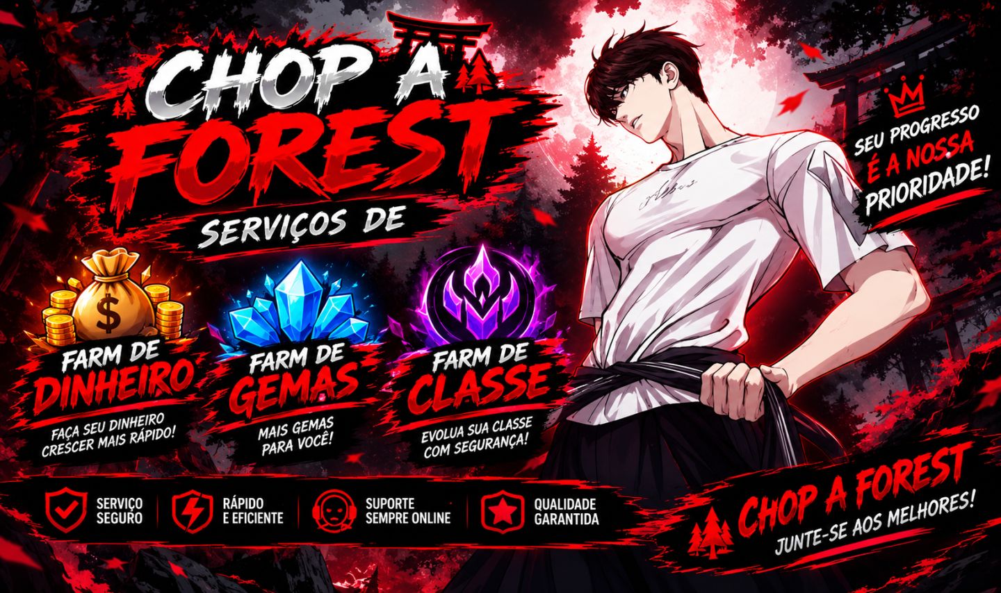 CHOP A FOREST/ SERVIÇOS 90%