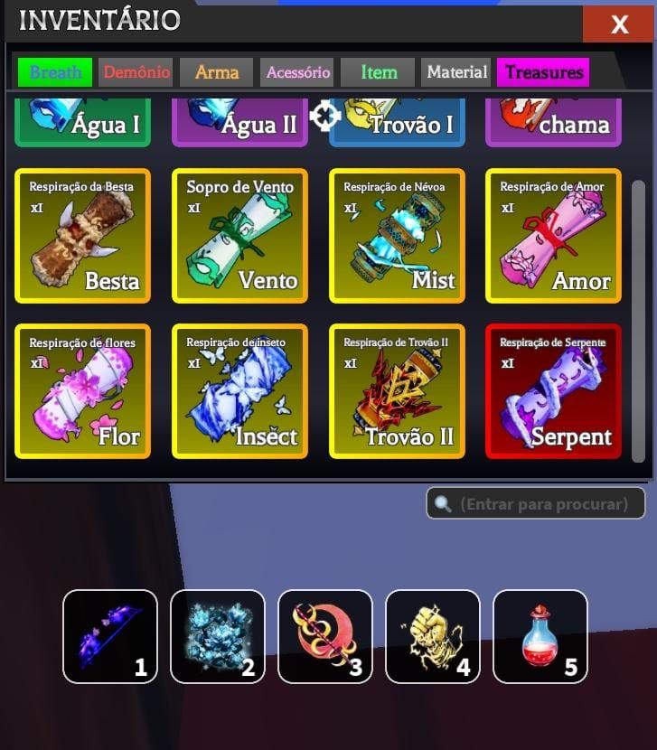 DEMON BLADE RESPIRAÇÃO E DEMON ART