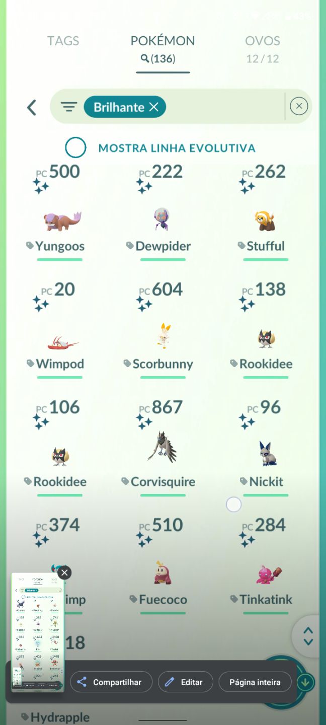 POKEMON GO(ARTICUNO GALAR SHINY)