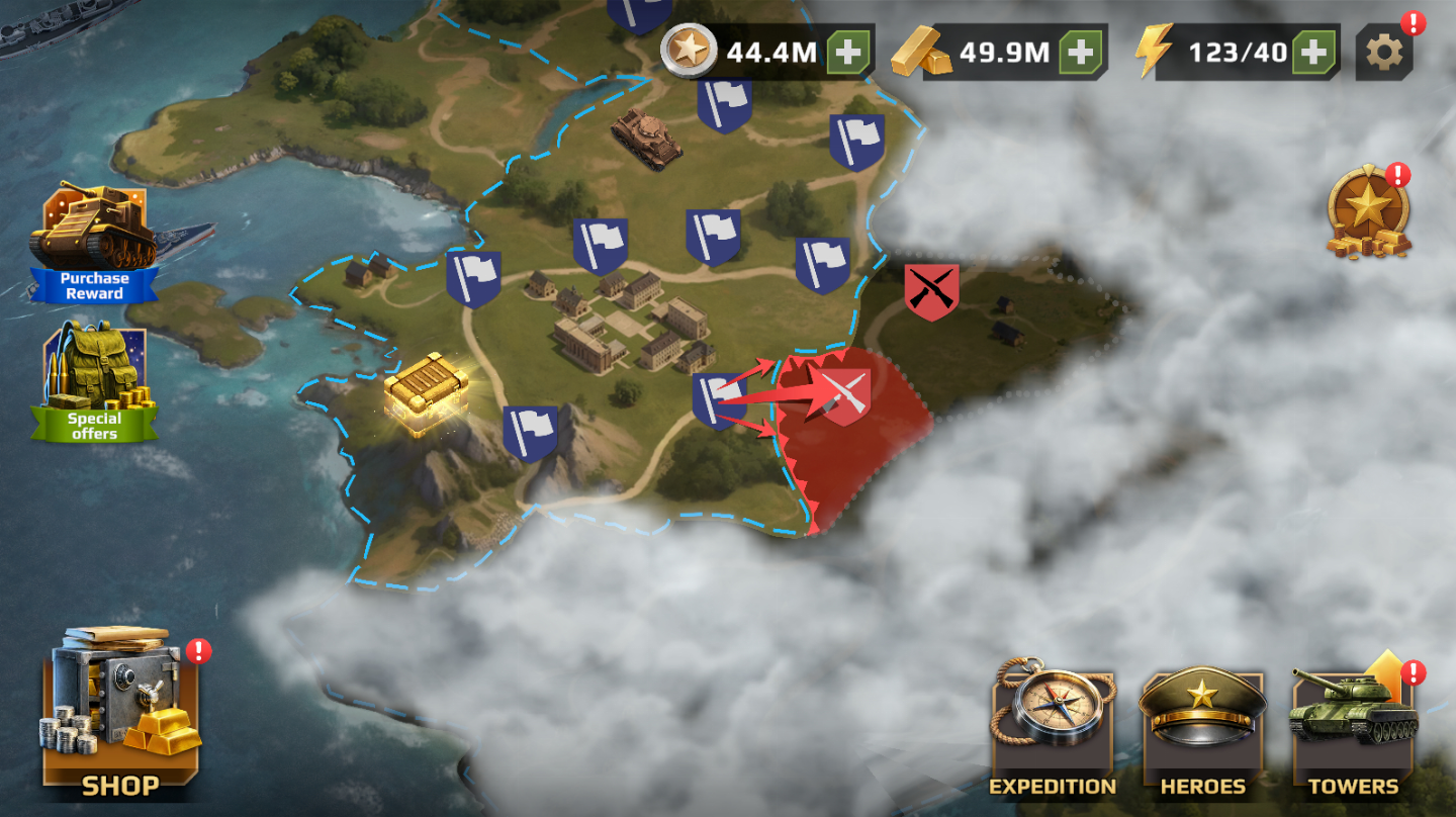 WW DEFENSE 2 | CONTAS COM GOLD + MEDALHAS | ANDROID | TOP VENDAS