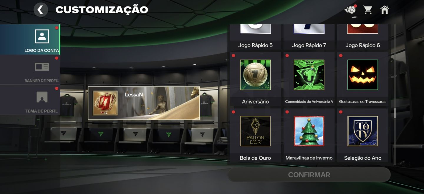 CONTA EA FC 26 MOBILE GER 125 RARA!
