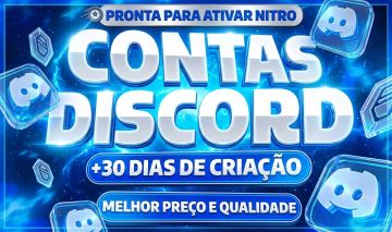 CONTA DISCORD +30 DIAS | PRONTA PARA ATIVAR NITRO!