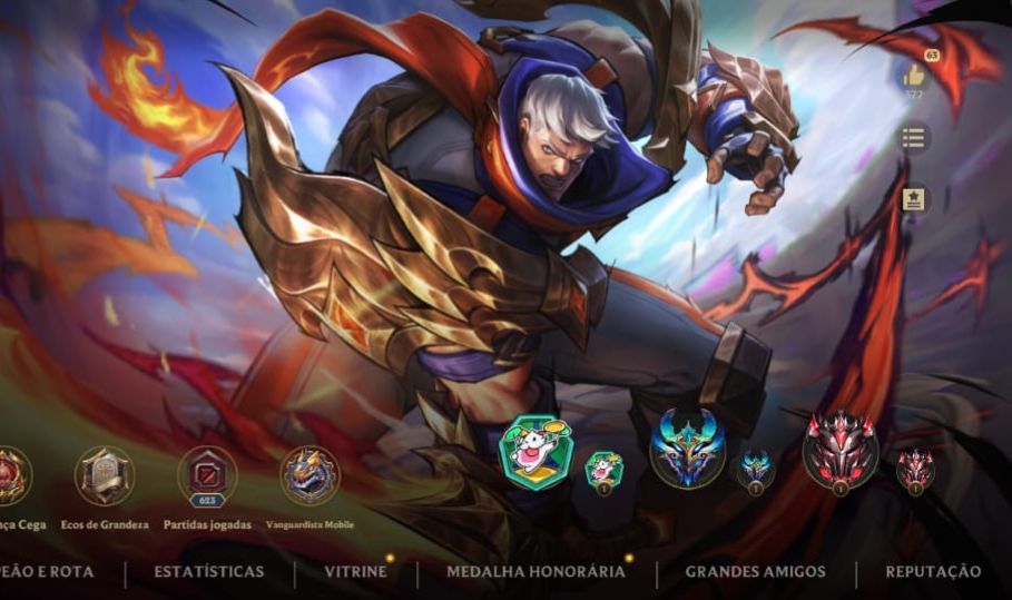 Conta wild Rift GM bastante Champs, e algumas skin vou mostrar abaixo