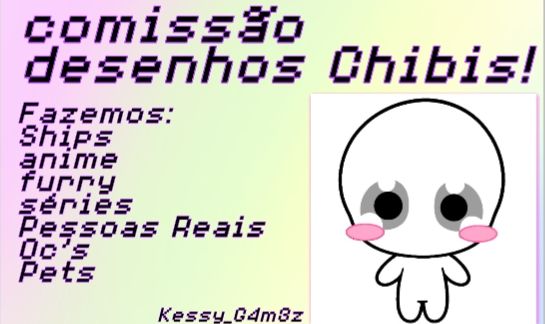 Comissão De Arte Autoral Digital estilo Chibi!!