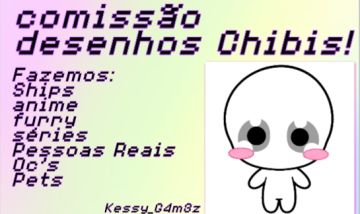Comissão De Arte Autoral Digital estilo Chibi!!