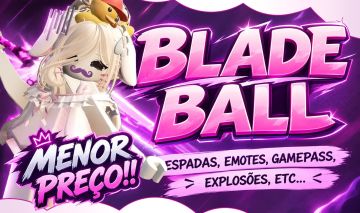 [PROMOÇÃO] BLADE BALL | ESPADAS FOFAS | TOKENS | ESPADAS | EMOTES | ROSA |ROBLOX