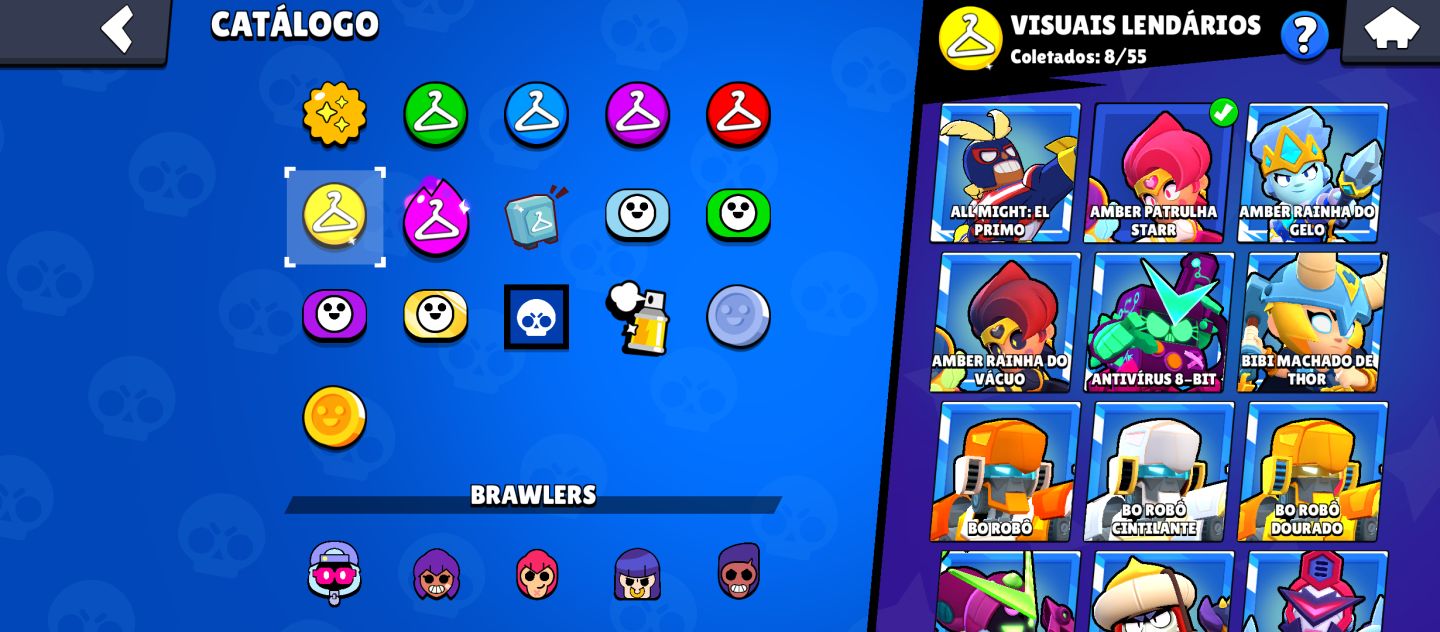 CONTA BRAWL STARS COM 40K DE TROFEÚS