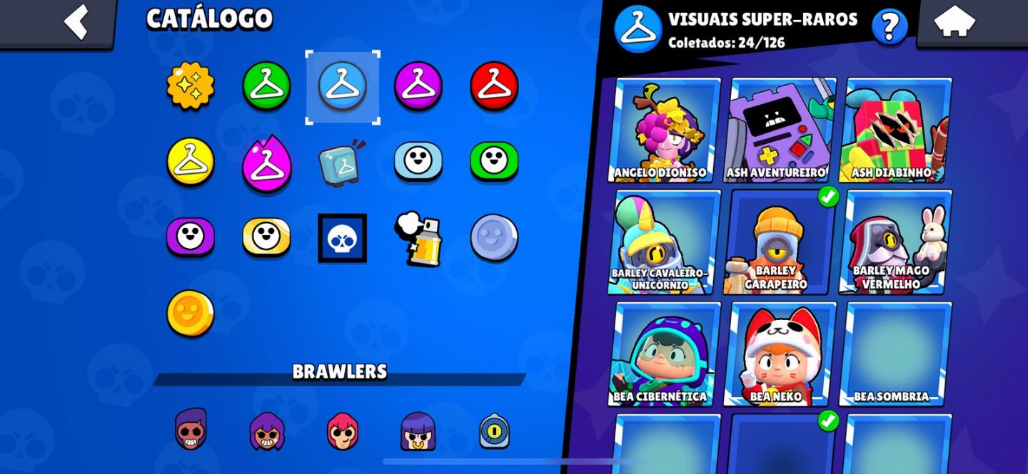 CONTA BRAWL STARS TOP DE LINHA | 25K+ TROFÉUS | ACESSO COMPLETO