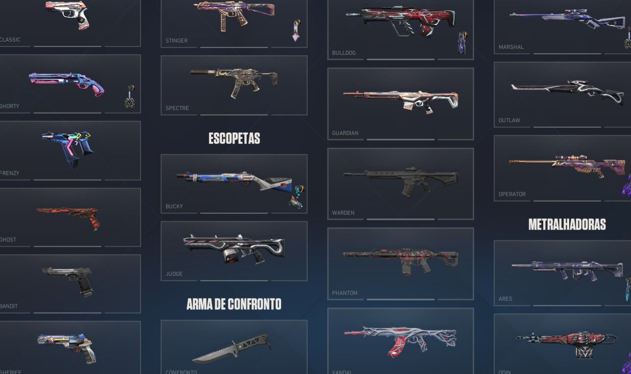 CONTA VALORANT À VENDA | +50 SKINS | ÓTIMA OPORTUNIDADE