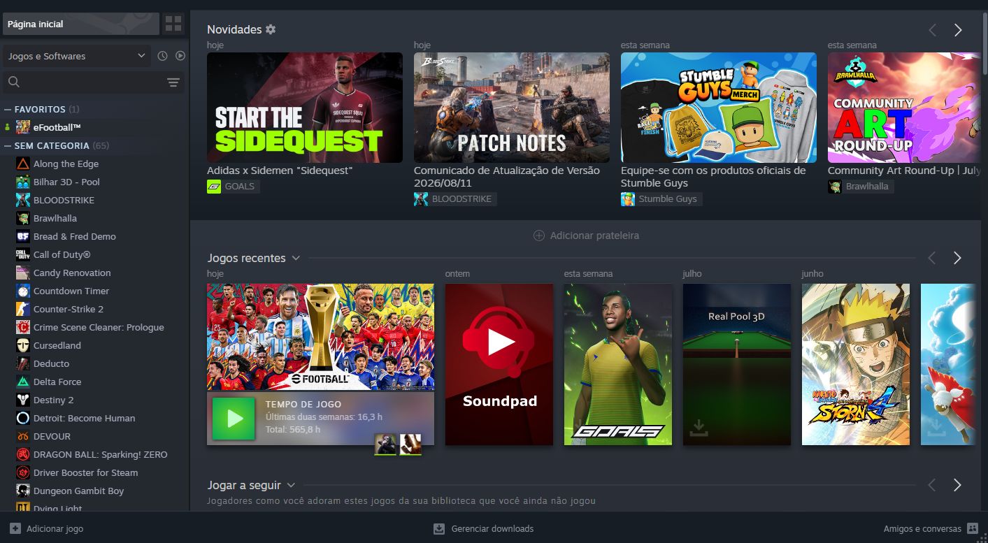 Conta com Jogos | Entrega Rápida | 100% Acesso