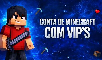 CONTA DE MINECRAFT FULL ACESSO / VIPS PERMANENTES e TAGS!!