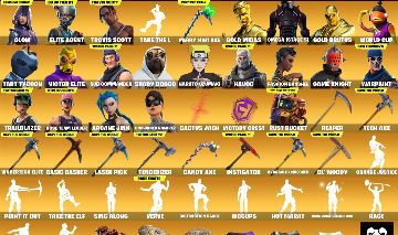 Conta rara com +310 skins, Skins antigas e passes antigos des do 3 Passe do jogo