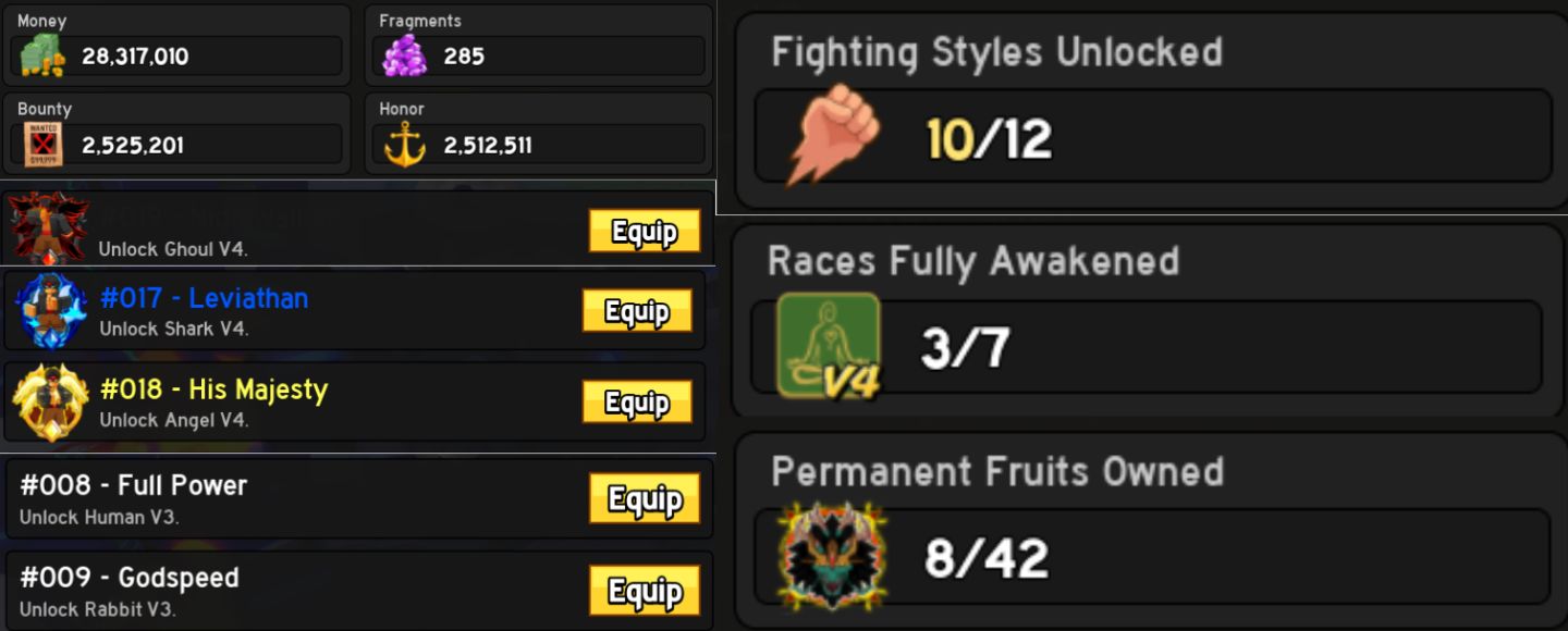 Conta de blox fruits full Dragon, Lightning, magma Permanente, Gamepass e v4