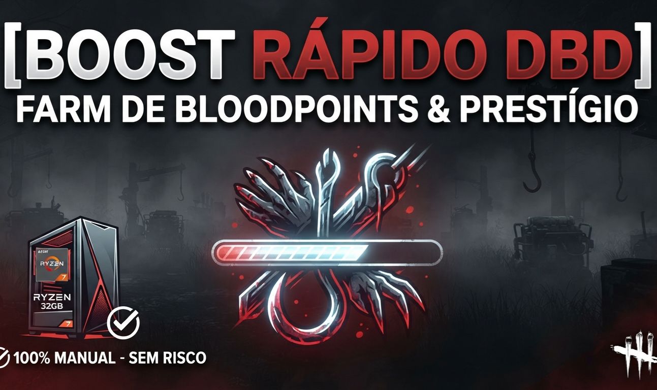 [BOOST DBD] Farm de Bloodpoints / Prestígio de Personagens / Entrega Rápida