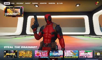 CONTA DE FORTNITE GEMADA, COM DEADPOOL