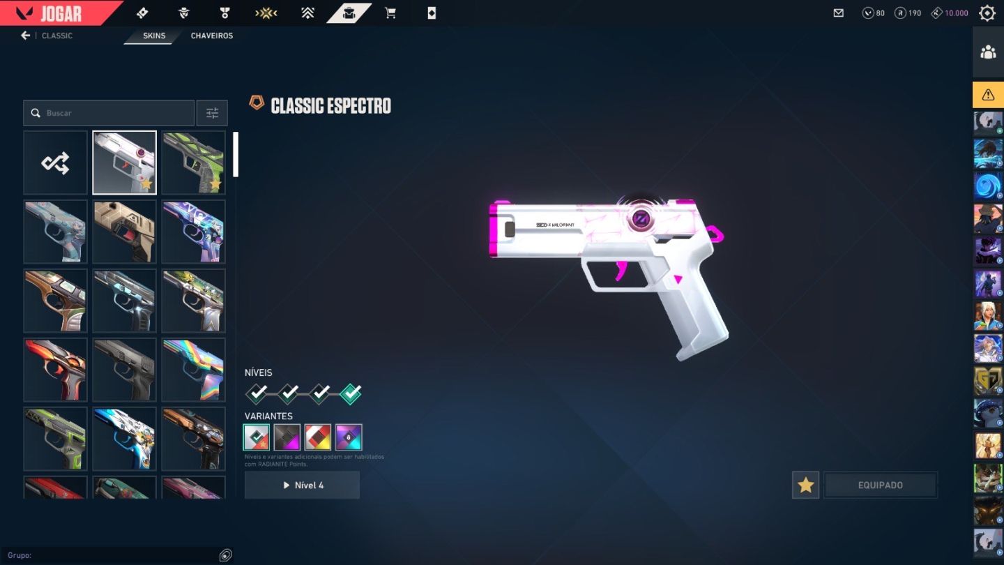 CONTA DE VALORANT EX RADIANTE 5K+ GASTO