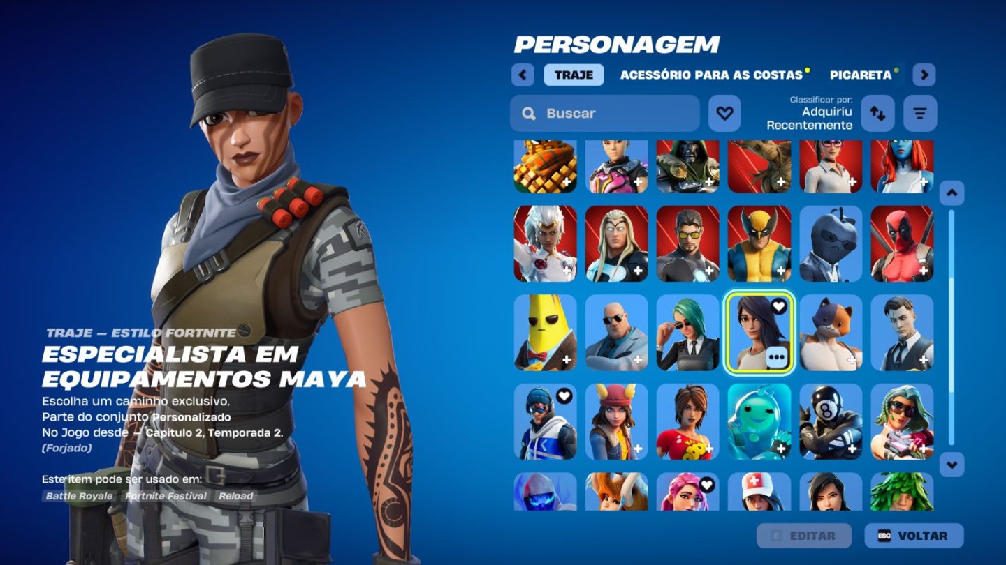 CONTA DE FORTNITE COM 45 SKINS | Deadpool | PROMOÇÃO!