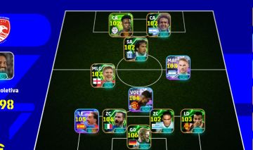 Conta efootball braba e com bons jogadores