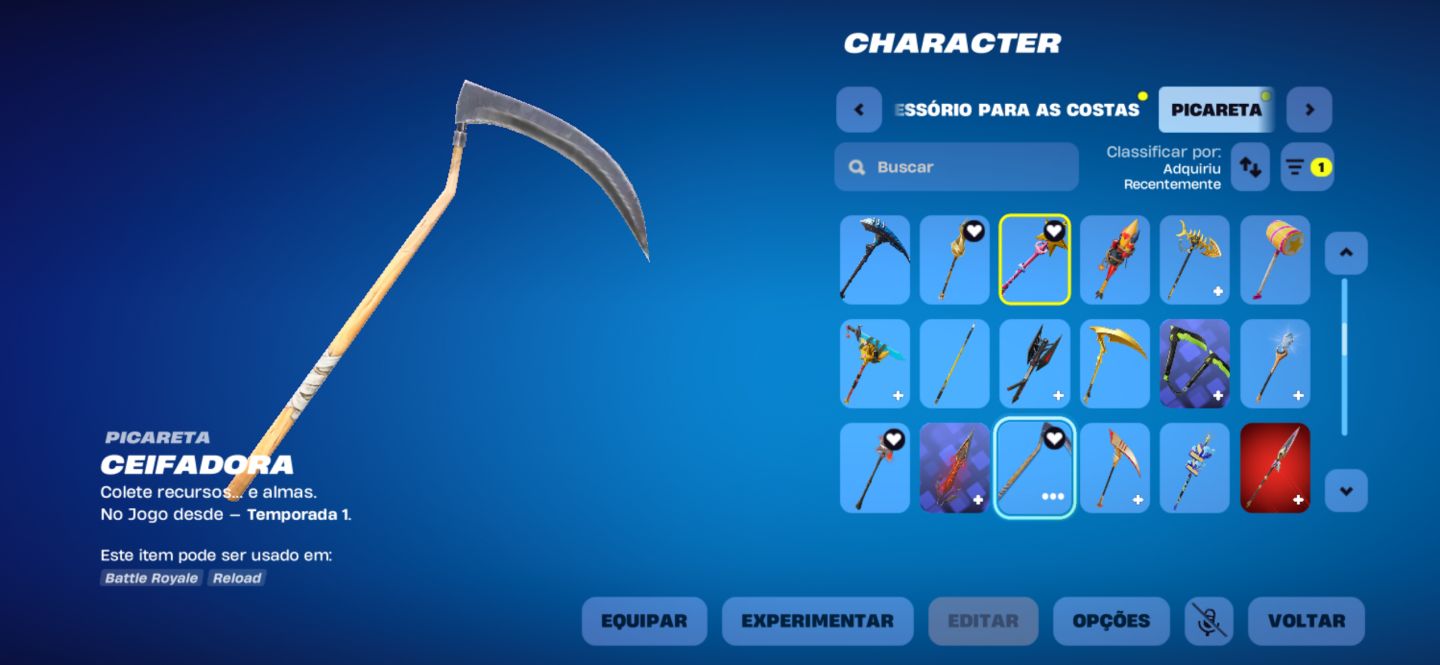 Conta Fortnite Neymar + Griddy + Arlequina | Skins Tryhard