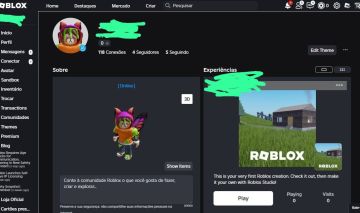 Conta roblox antiga de 2018, com alguns itens de robux e itens raros!