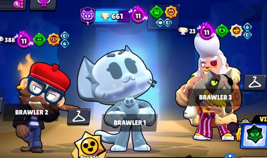 Conta Brawl Stars semi full 2018
