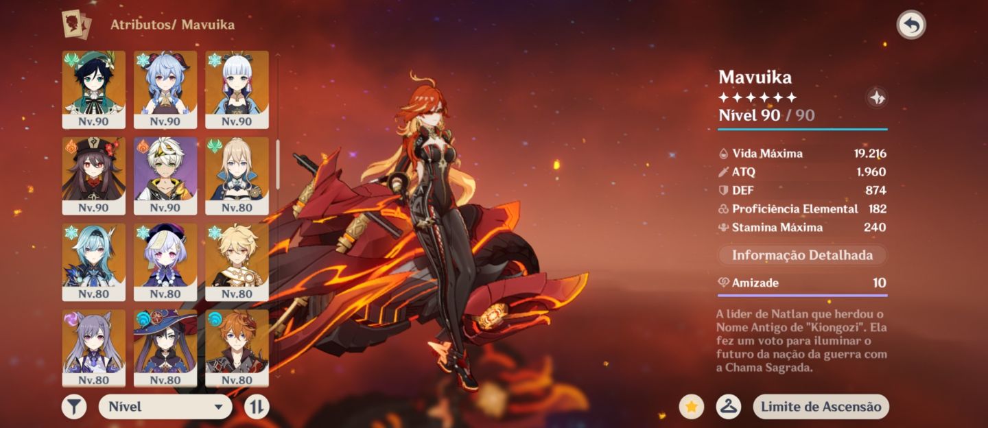 Mavuika C3+Biss, conta end game, 38 T5+aloy