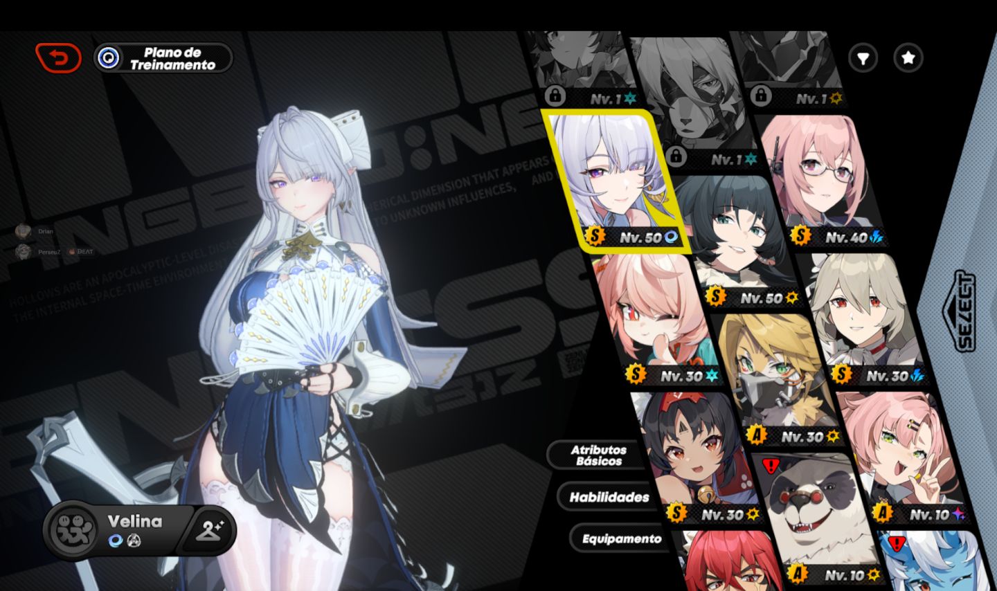 CONTA ZENLESS ZONE ZERO VELINA/JANE/YANAGI AR44