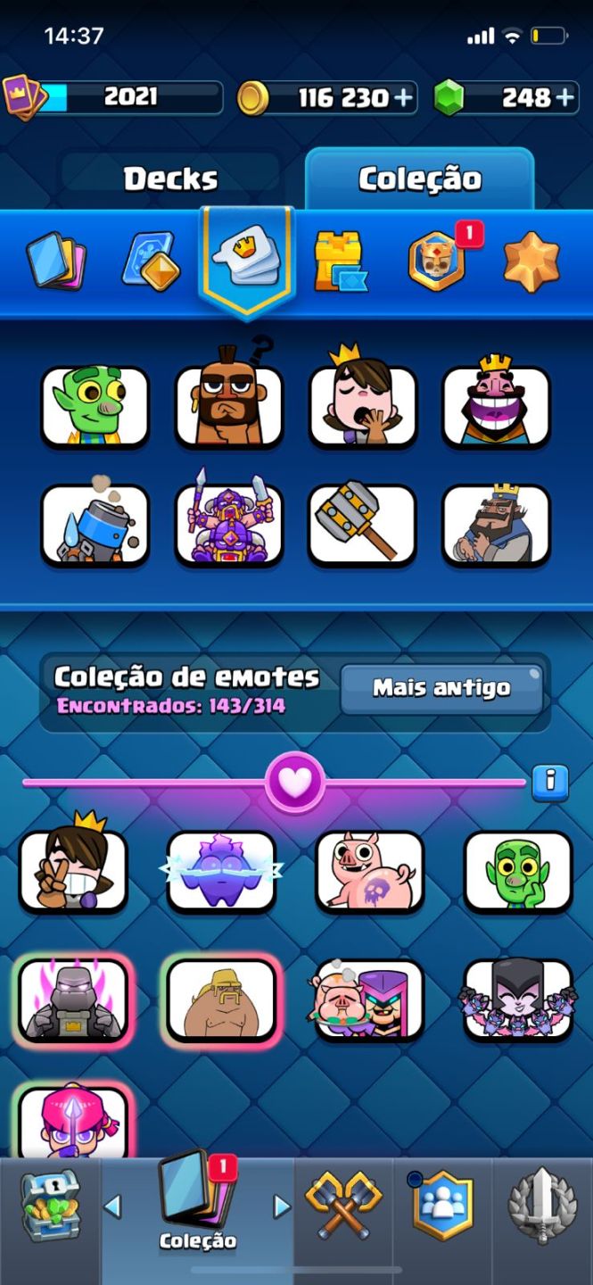 Conta clash royale 2017, full gemada, full acesso
