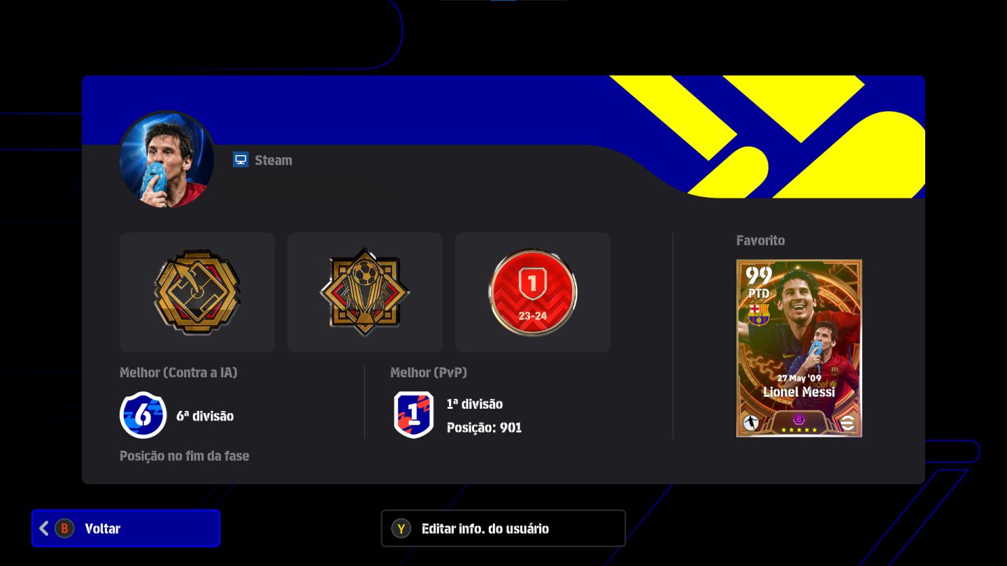 PREÇO NEGOCIAVEL! EFOOTBALL STEAM | MESSI 106 | SUÁREZ 104 | MBAPPÉ 104 | GULLIT