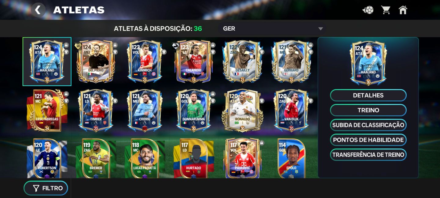 CONTA DE FC MOBILE Ger 122