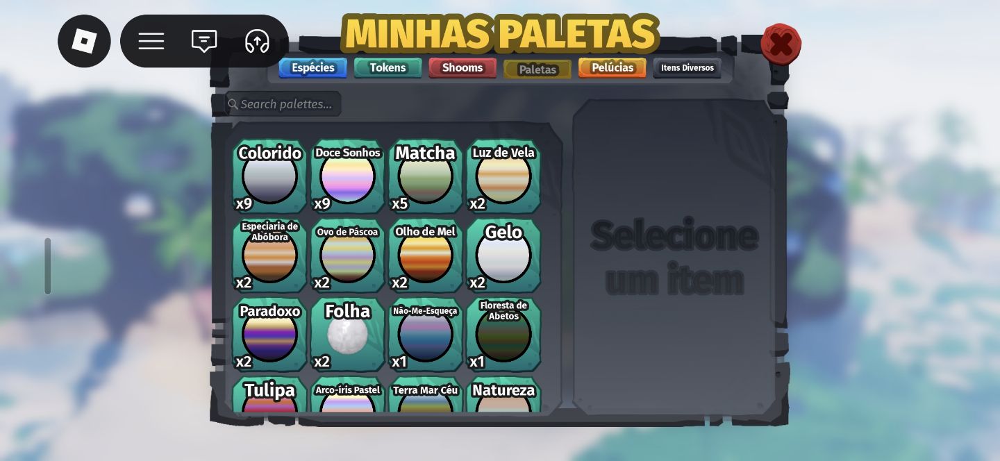 Criaturas, tokens, paletas, etc creatures of sonaria